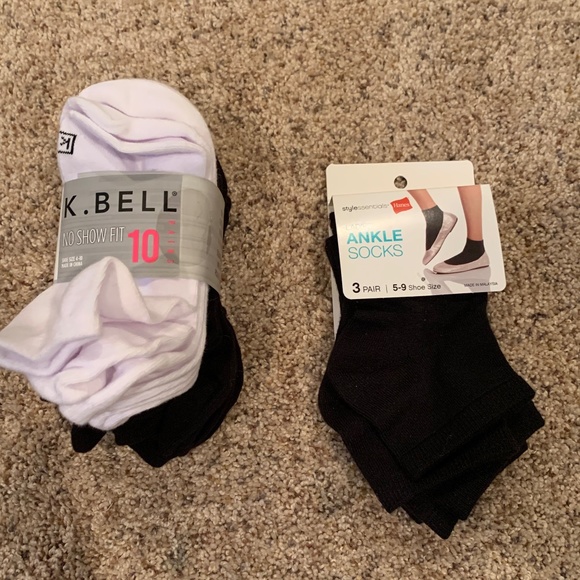Women's No Show and Ankle Socks - Picture 1 of 6